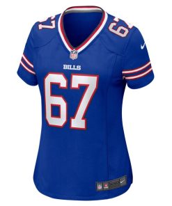 Alternative view of Travis Clayton Buffalo Bills Nike Women's Game Jersey -  Royal