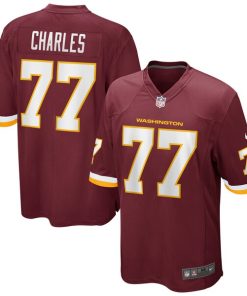 Saahdiq Charles Washington Football Team Nike Game Player Jersey - Burgundy