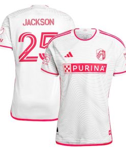 Aziel Jackson St. Louis City SC adidas 2024 The Confluence Kit Authentic Player Jersey - White