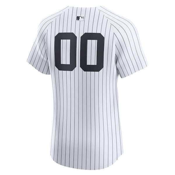 New York Yankees Nike Home Elite Pick-A-Player Retired Roster Jersey - White - Image 3