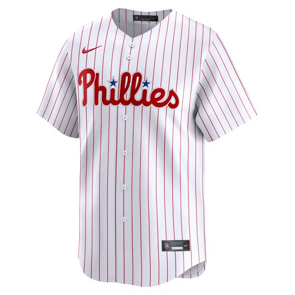 Bryson Stott Philadelphia Phillies Nike Home Limited Player Jersey - White - Image 2