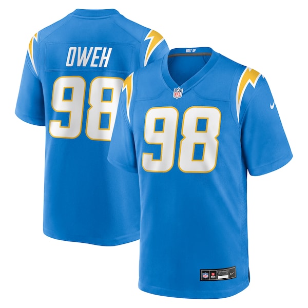 Odafe Oweh Los Angeles Chargers Nike Team Game Jersey - Powder Blue