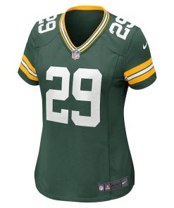 Alternative view of Xavier McKinney Green Bay Packers Nike Women's Team Game Jersey -  Green
