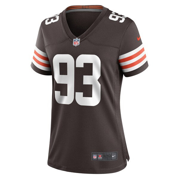 Shelby Harris Cleveland Browns Nike Women's Team Game Jersey - Brown - Image 2