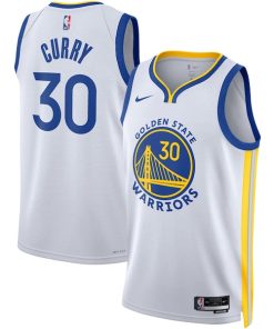 Stephen Curry Golden State Warriors Nike Unisex Swingman Jersey - Association Edition - White/Royal