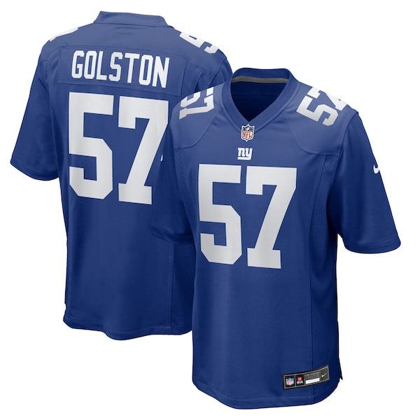 Chauncey Golston New York Giants Nike Team Game Jersey - Royal