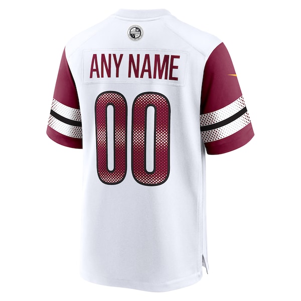 Washington Commanders Nike Game Custom Player Jersey - White - Image 3