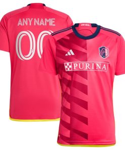 St. Louis City SC adidas 2024 CITY Kit Replica Custom Jersey - Red