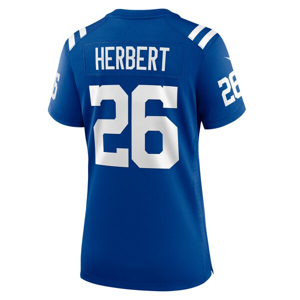 Khalil Herbert Indianapolis Colts Nike Women's Team Game Jersey - Royal - Image 7