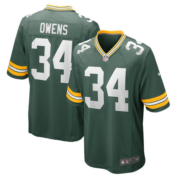 Jonathan Owens Green Bay Packers Nike Game Jersey - Green
