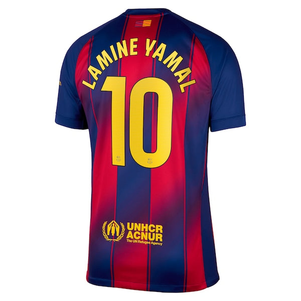 Lamine Yamal Barcelona Nike 2025/26 Replica Player Jersey - Blue - Image 3