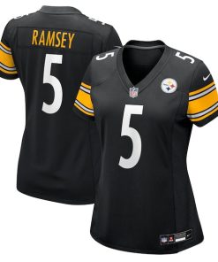 Jalen Ramsey Pittsburgh Steelers Nike Women's Team Game Jersey -  Black