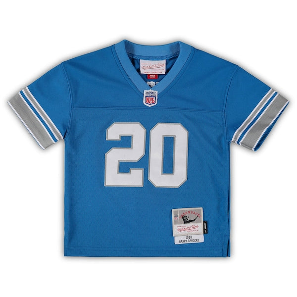 Barry Sanders Detroit Lions Toddler 1996 Retired Legacy Jersey - Blue - Image 2