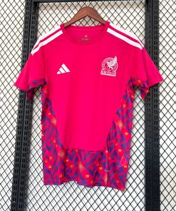 Mexico National Team Adidas 2026 Away Jersey - Magenta / Purple