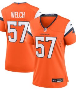 Kristian Welch Denver Broncos Nike Women's Team Game Jersey -  Orange