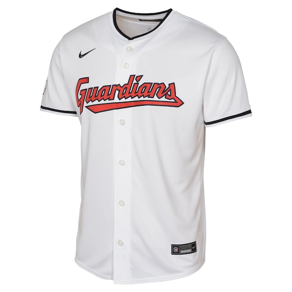 Jose Ramirez Cleveland Guardians Nike Youth Home Limited Player Jersey - White - Image 2