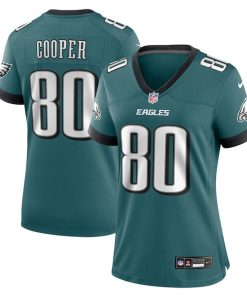 Darius Cooper Philadelphia Eagles Nike Women's Team Game Jersey - Midnight Green