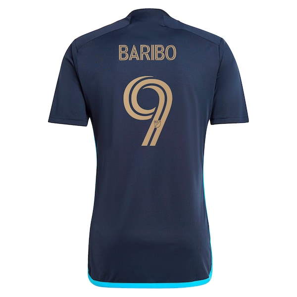Tai Baribo Philadelphia Union adidas 2024 The XV Kit Replica Player Jersey - Navy - Image 3