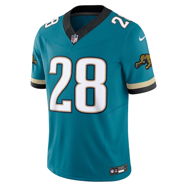 Fred Taylor Jacksonville Jaguars Nike Prowler Throwback Vapor F.U.S.E. Limited Retired Player Jersey - Teal - Image 2