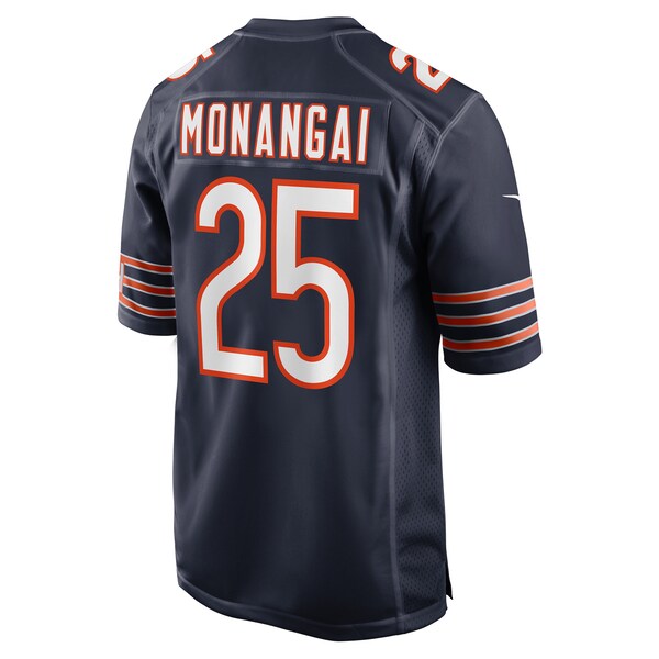 Kyle Monangai Chicago Bears Nike Team Game Jersey - Navy - Image 3
