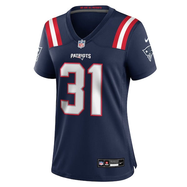 Craig Woodson New England Patriots Nike Women's Team Game Jersey - Navy - Image 2