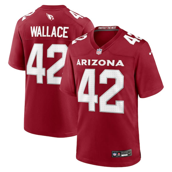 K'Von Wallace Arizona Cardinals Nike Team Game Jersey - Cardinal