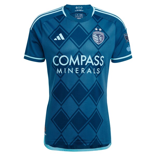 Erik Thommy Sporting Kansas City adidas 2024 Diamonds Our Forever Authentic Player Jersey?ยจC Navy - Image 3