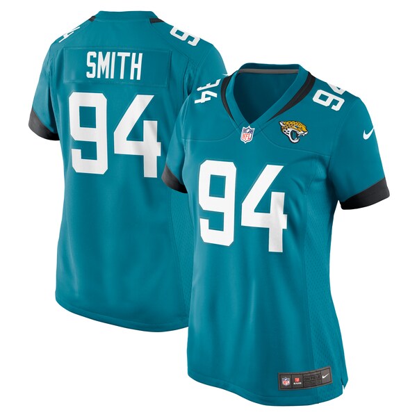 Maason Smith Jacksonville Jaguars Nike Women's Game Jersey - Teal
