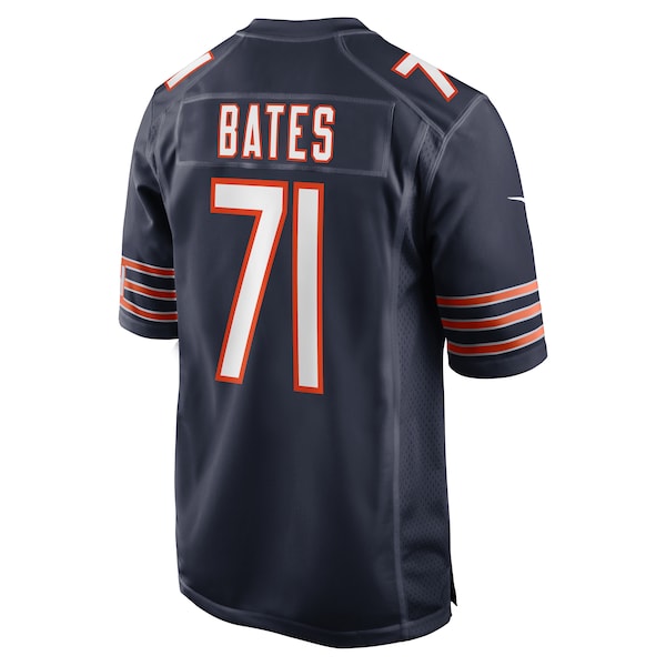 Ryan Bates Chicago Bears Nike Game Jersey - Navy - Image 3