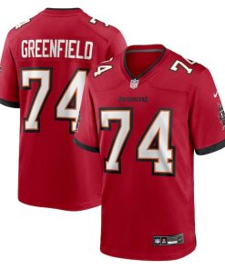 Garret Greenfield Tampa Bay Buccaneers Nike Team Game Jersey -  Red