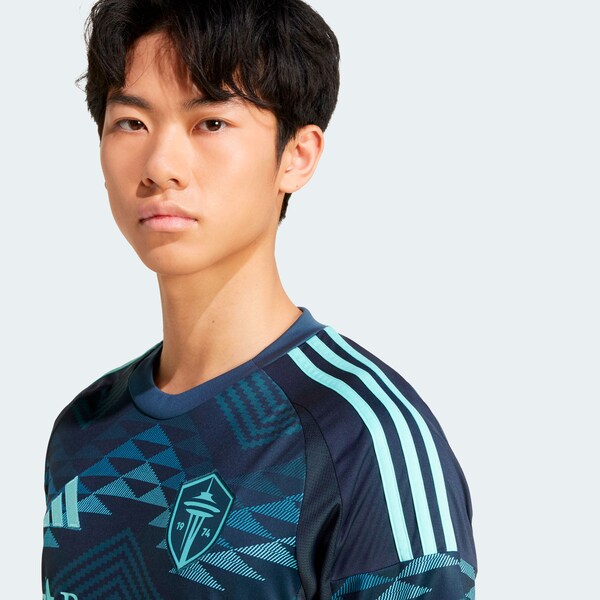 Seattle Sounders FC adidas 2025 The Salish Sea Kit Replica Jersey - Blue - Image 5