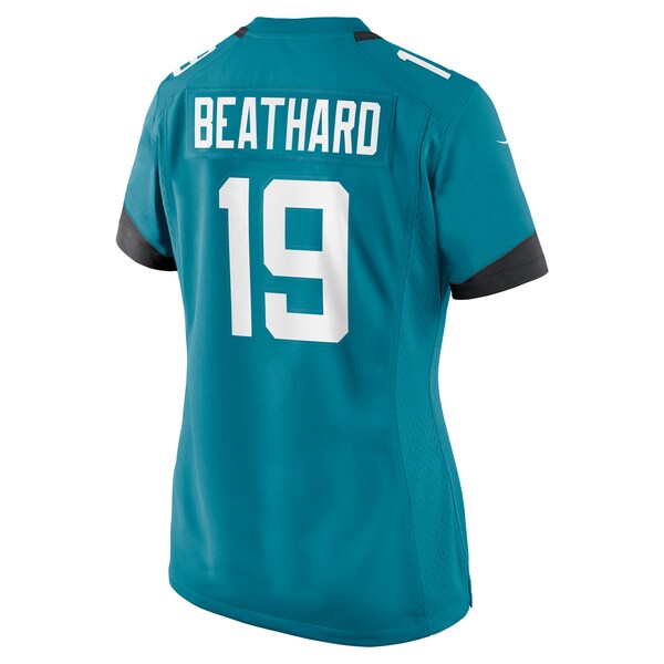 C.J. Beathard Jacksonville Jaguars Nike Women's Game Jersey - Teal - Image 4
