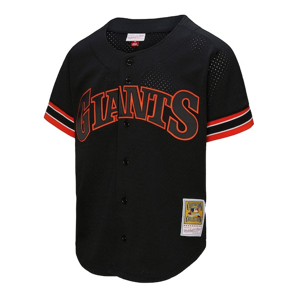 Matt Williams San Francisco Giants 1993 Authentic Batting Practice Jersey - Black - Image 2