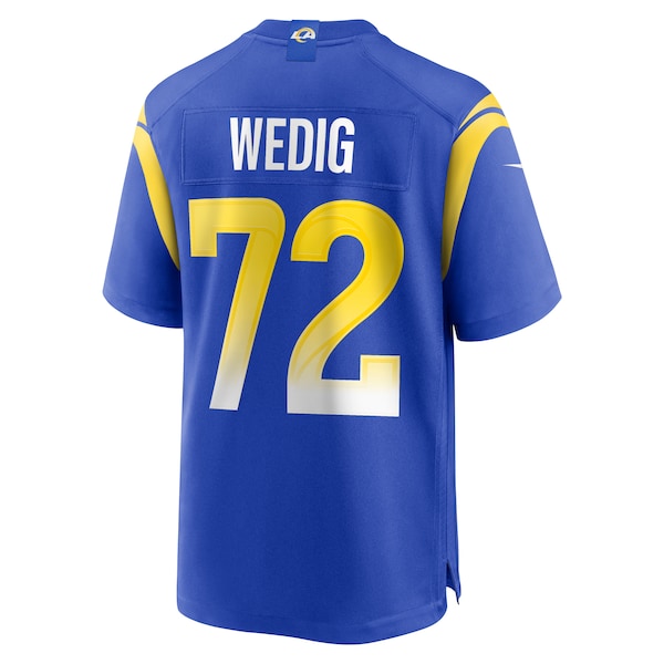 Trey Wedig Los Angeles Rams Nike Team Game Jersey - Royal - Image 3