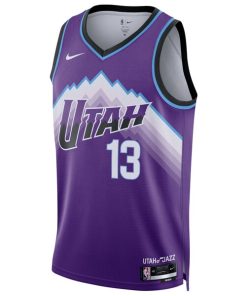 Alternative view of Walter Clayton Jr. Utah Jazz Nike Unisex Swingman Jersey - Icon Edition - Purple