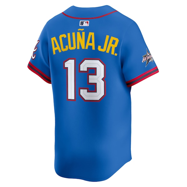 Ronald Acu?a Jr. National League Nike 2025 All-Star Edition Limited Player Jersey - Blue - Image 3