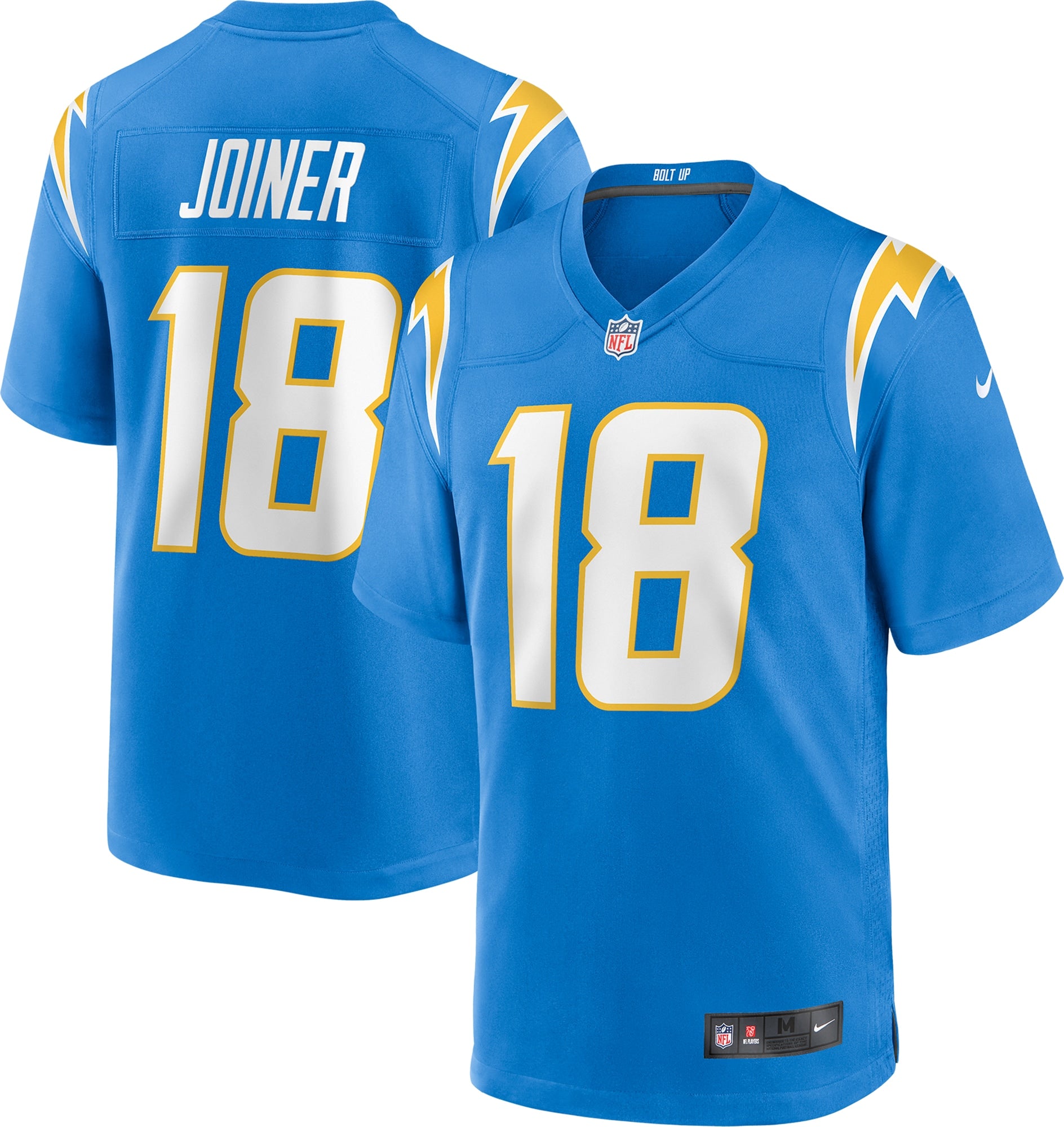 Charlie Joiner Los Angeles Chargers Nike Retired Player Jersey - Navy/Powder Blue - Image 6