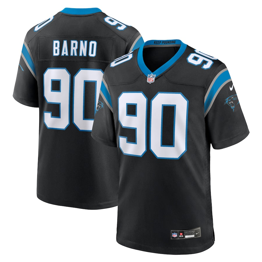 Amare Barno Carolina Panthers Nike Team Game Jersey - Black