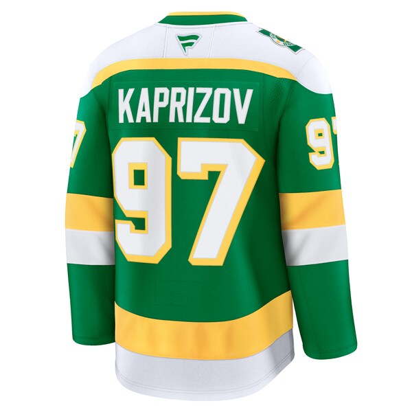 Kirill Kaprizov Minnesota Wild Alternate Premium Jersey - Green - Image 3