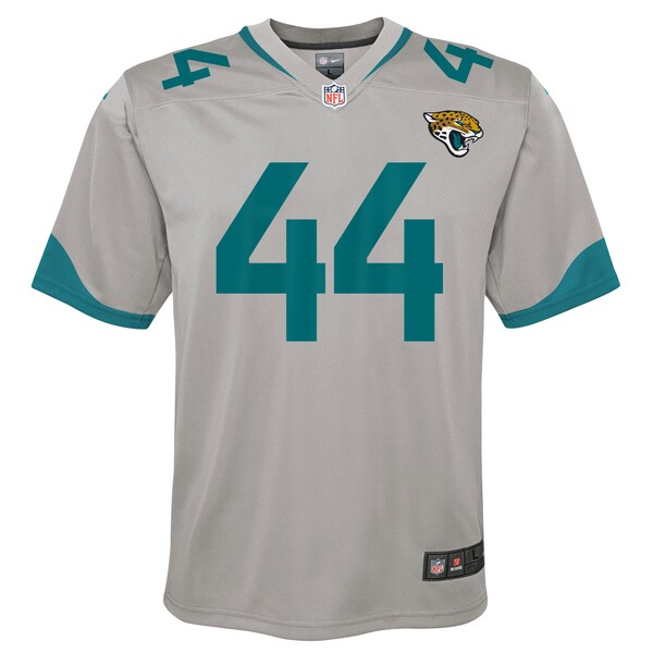 Travon Walker Jacksonville Jaguars Nike Youth Inverted Game Jersey - Silver - Image 2