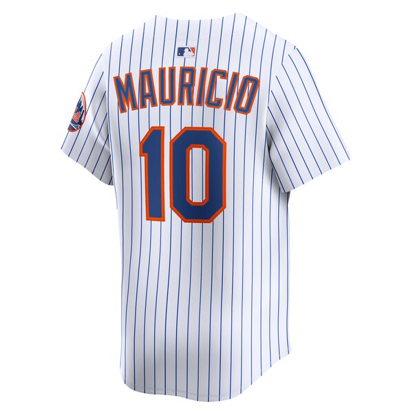 Ronny Mauricio New York Mets Nike Alternate Limited Player Jersey - White - Image 3