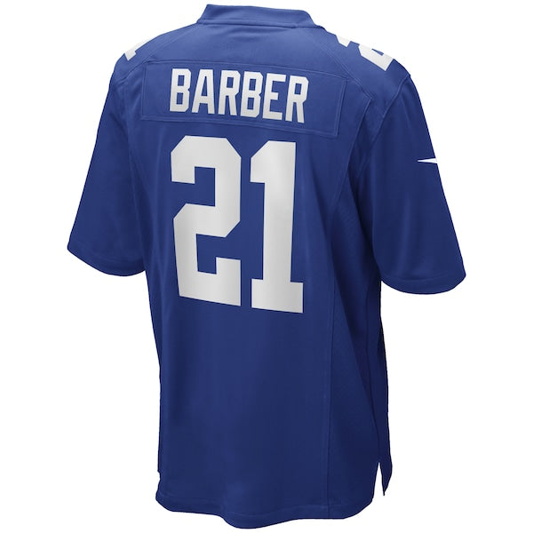 Tiki Barber New York Giants Nike Game Retired Player Jersey - Royal - Image 3