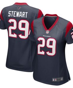 M.J. Stewart Houston Texans Nike Women's Game Player Jersey - Navy