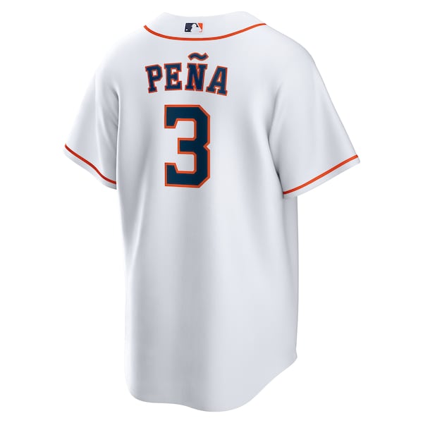 Jeremy Pe?a Houston Astros Nike Home Replica Jersey - White - Image 3