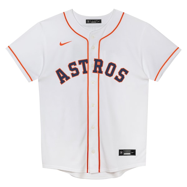 Jose Altuve Houston Astros Nike Preschool Home Replica 2.0 Player Jersey - White - Image 2