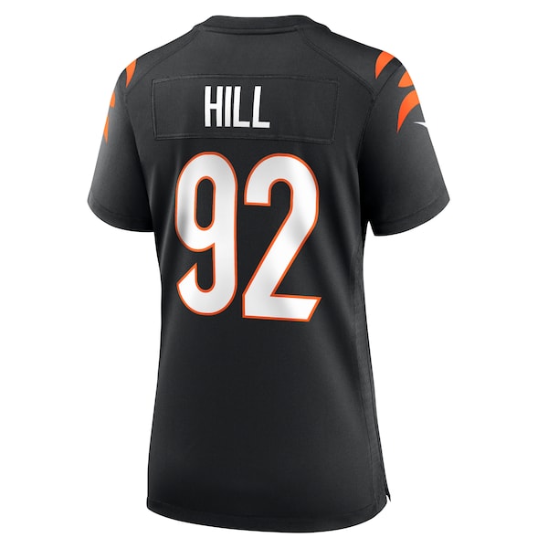 B.J. Hill Cincinnati Bengals Nike Women's Game Jersey - Black - Image 3