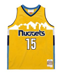 Alternative view of Nikola Jokic Denver Nuggets  2017-18 Swingman Jersey - Yellow