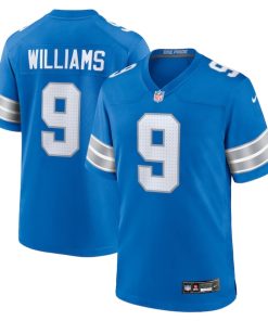 Jameson Williams Detroit Lions Nike Game Jersey - Blue