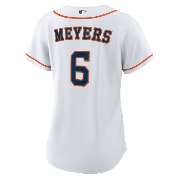 Jake Meyers Houston Astros Nike Women's Home Replica Jersey - White - Image 5