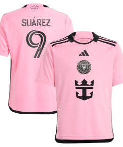 Luis Su¨¢rez Inter Miami CF adidas Youth 2024 2getherness Replica Player Jersey - Pink